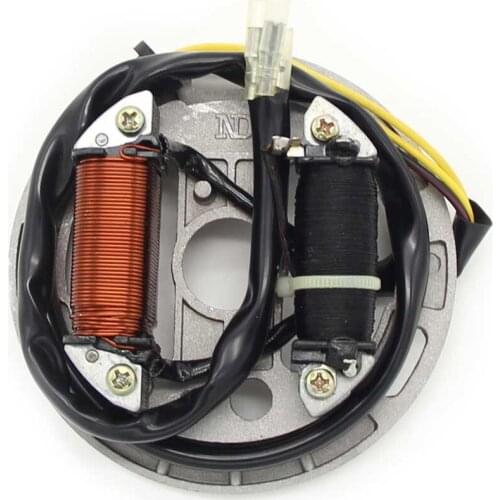 Motorcycle Magneto Stator Coil For Suzuki LT80 Quadsport 1987-2006 32101-40B00 For Kawasaki KFX80 2003 2004 2005 2006 21003-S005
