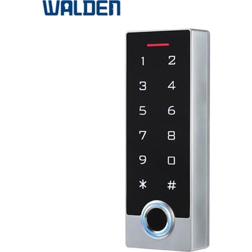 Metal IP68 Waterproof Biometric Fingerprint Attendance Entry Systems Standalone Door Access Control System