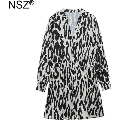 Модные платья-рубашки NSZ China At AliExpress