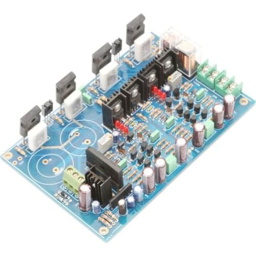 120W*2 Amplifier Board High Power A3 Fully Symmetrical Dual Differential Field Effect Tube IRFP240 IRFP9240 Amplifier Board