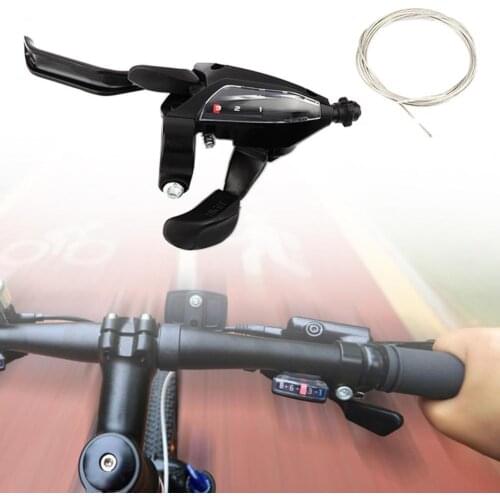 Practical EF500 Trigger Shifter Single 3/7/8 Left Speed Corrosion Resistant ABS Sensitive Derailleur Bike Brake for MTB