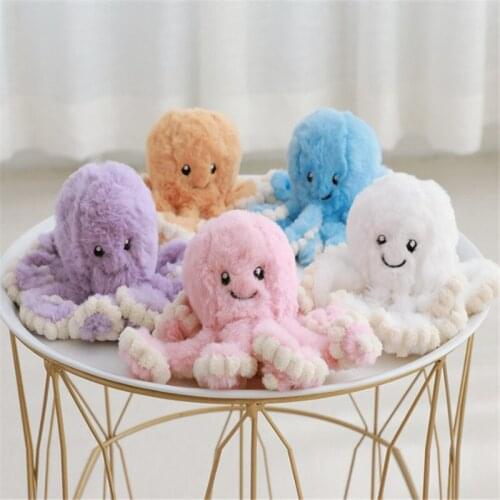 18cm Super Lovely Simulation octopus Pendant Plush Stuffed Toy Soft Deer Animal Home Accessories Cute Animal Doll Children Gifts