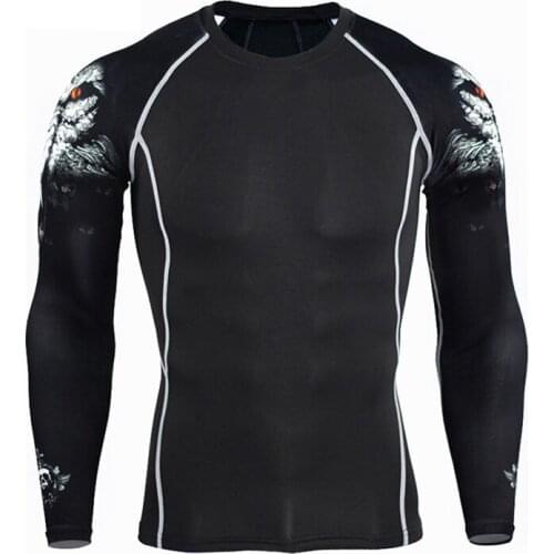 New High Quality Autumn And Winter Thermal Underwear Shirt Mens O-Neck Basic Layer Sports Running Top Pajamas Plus Size