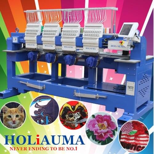 Best quality high speed 4 heads computer embroidery machine similar to tajima/feiya/brother 4 heads embroidery machine for sale