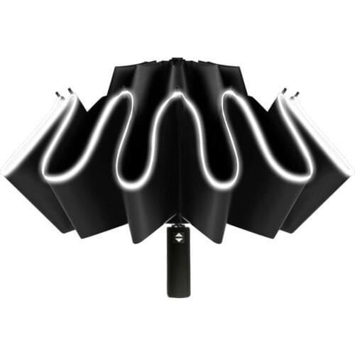 Automatic Umbrella Folding Sun Umbrellas 12K Windproof Rain Big Umbrella Men Women UV Parasol