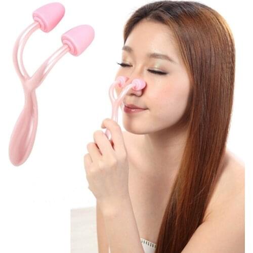 1PCS Women Face Beauty 3D Nose Roller Massager Facial Slimming Tools For Female Makeup Massage Nose Up Girl Tools