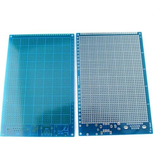 10x15 cm (4" x 6") Single Side Prototype PCB Panel Universal Circuit Board FR-4 Glass Fiber free shipping 10pcs/lot