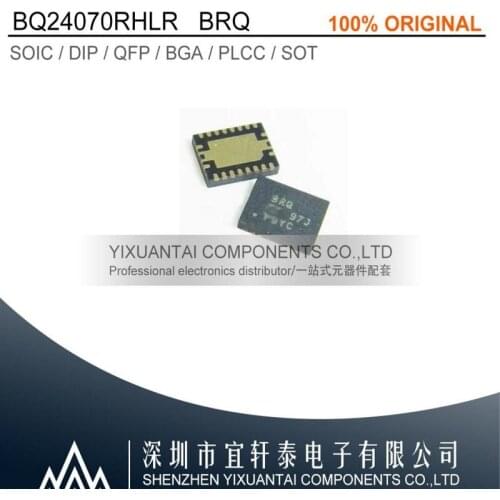 10pcs/lot 50pcs/lot 100pcs/lot Free shipping 100% original BQ24070RHLR BQ24070RH BQ24070 BRQ VQFN20