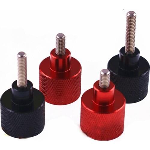 2pcs M3 aluminum alloy big head high step screw stainless steel adjust the fixed position inspection tool bolt 5mm-60mmlong