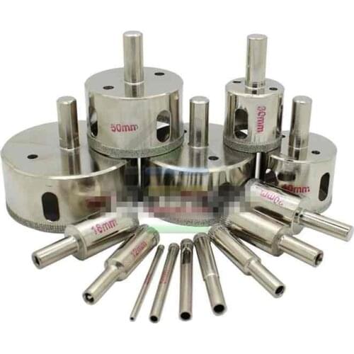 1/2/5pcs 3-150mm 4/5/10/15/18/22/30/50/60/80/90/140mmDiamond Dust Holesaw Drill Bit Hole Saw Tiling Marble Porcelain Glass Tile