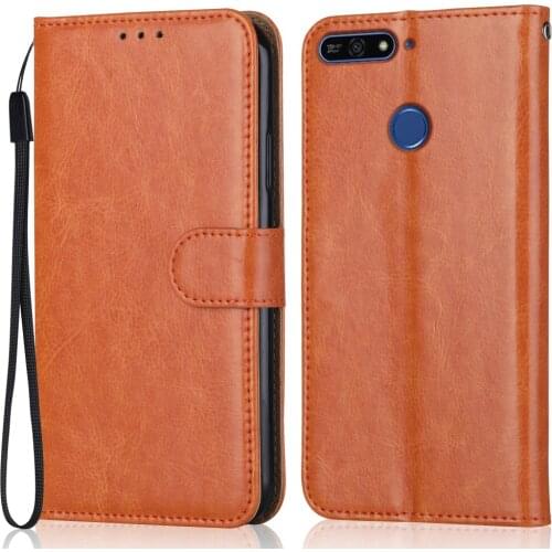 Folio Luxury Leather Case for On Huawei Nova 2 Lite Wallet Stand Flip Case Phone Bag with Strap