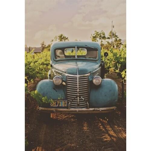 Decorative Posters Wall Decor Tin Sign Garden Decoration Outdoor Vintage Metal Plate Bus Garage Truck Sports Car Home Bar