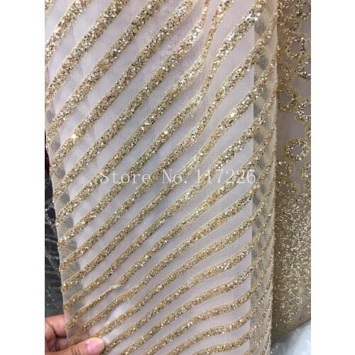 Hot selling french net lace fabric JRB-72207 sparkly glued glitter african Tulle lace for women party dress
