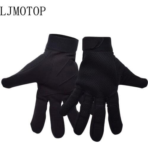 High Quality Motorcycle Gloves Full Finger Fiber Leather Outdoor Gloves For SUZUKI RMZ250 RMZ450 DRZ400SM RMZ 250 450 DRZ 400 SM