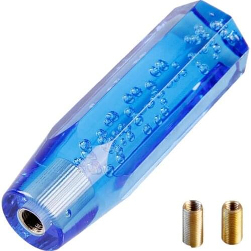 Octagon Air Bubble Gear Shift Knob Transparent Shift Knob Manual Fitment