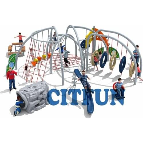 Professional Commercial Children Outdoor Combination Slide Amusement Park OP18-240A