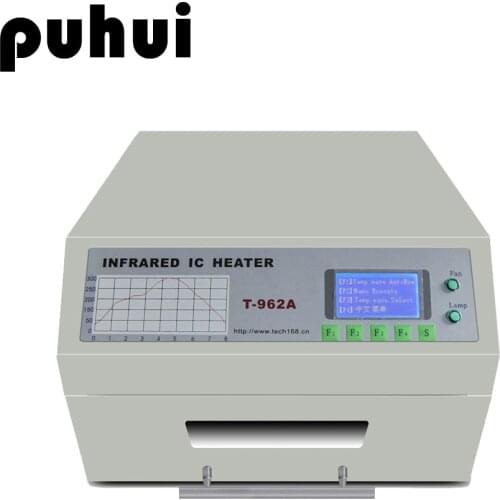 PUHUI T-962A Intelligent Infrared Reflow Welder, Lead-free Furnace Patch Welder, BGA SMD SMT Repair