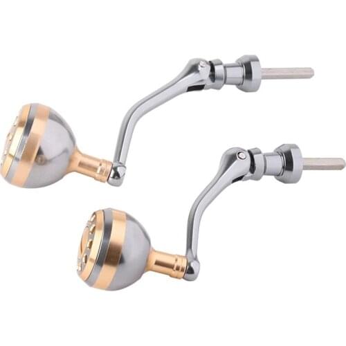 FISHOOK Fishing Reel Rocker Arm Grip Pill All Metal Aluminum Alloy Fishing Reel Handle Knob for Shimano Spinning Reel 1000-6000