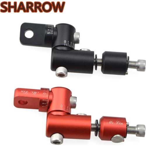 1Pc Archery Single Side V Bar Adjustable Quick Disconnect Mount Bow Stabilizer For Compound Recurve Bow Shooting Accessories