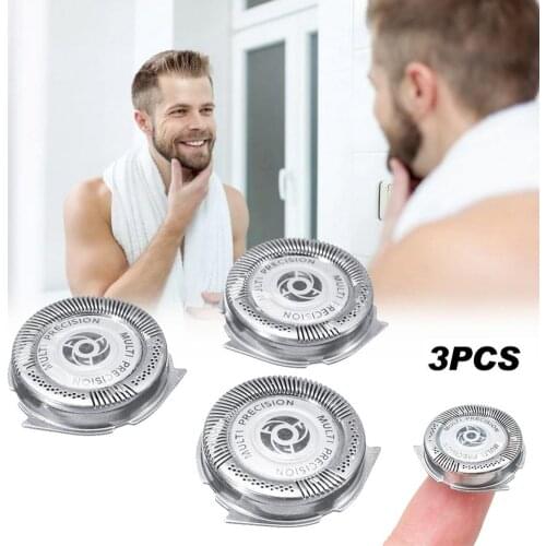 3pcs Philips Razor Shaving Cutter Head Shaver Tool For Philips Series 5000 Shaver SH50/51/52 HQ8 Cutter Replacement Shaver Heads