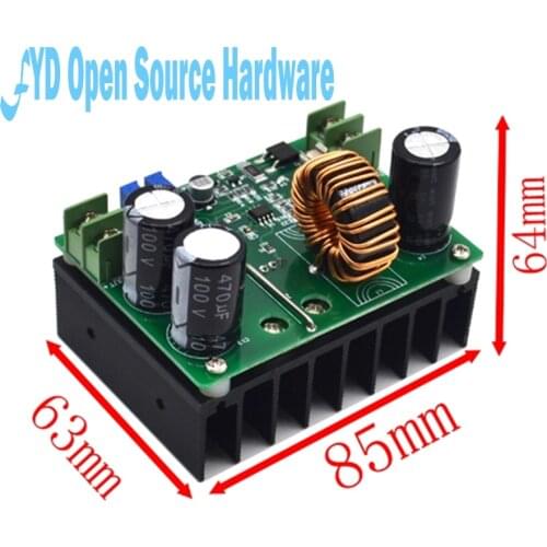 600W Dc-dc 10v-60v to 12v-80v Boost Converter Step-up Module Power Supply