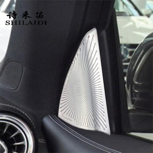 Car Styling For Mercedes Benz B GLB Class W247 X247 2020 Audio Speaker Tweeters Frame Stickers Covers Trim Interior Accessories