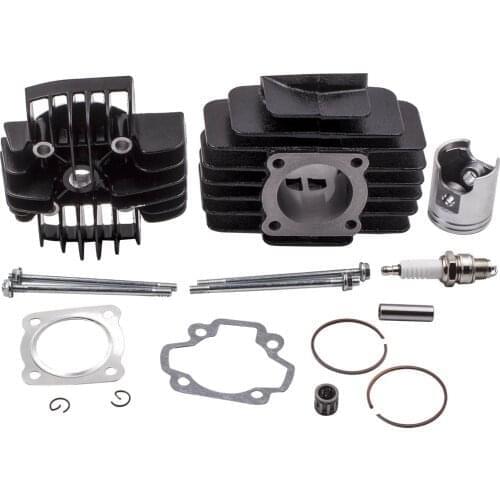 Big Bore Top End Cylinder Piston Gasket 60cc Kit For Yamaha 1979-1987 QT50 PW 50