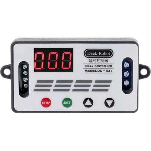DC 12V DDC-431 Timer Delay Relay Switch Digital LED Display Delay Controller MOS 19QB