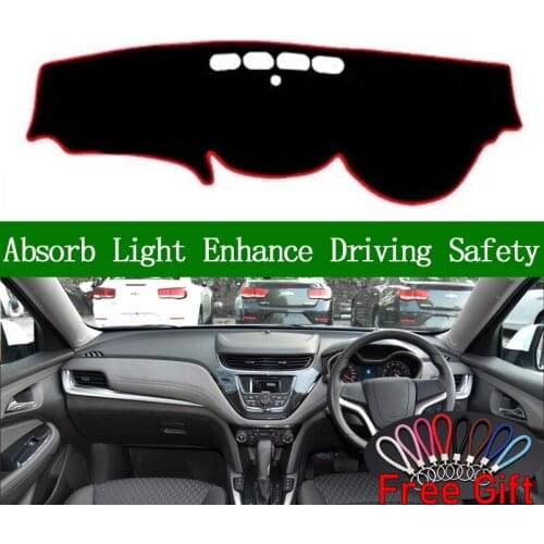 For Chevrolet malibu 2018 Right Hand Drive Dashboard Cover Car Stickers Sun Shade Dash Mat Carpet Interior Accessories