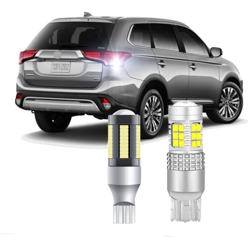 For Mitsubishi Outlander 2003-2015 2016 2017 2018 2019 2020 LED Bulbs Reversing Backup Tail Light Canbus No Error