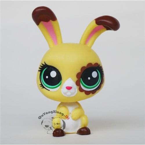 CW014 Pet Shop Animal Flower eyes rabbit doll action Figure