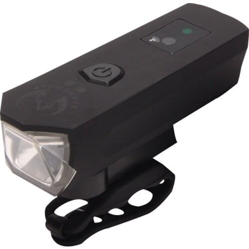 Smart Induction Portable Bicycle Headlight Waterproof Safety Cycle Flashlight USB Rechargeable Lamp Bike Accessories XA144Q