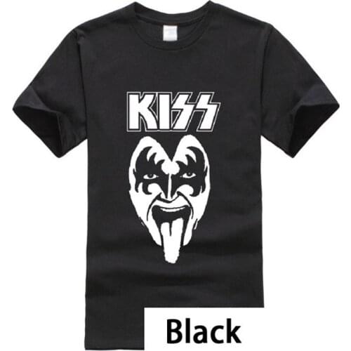 Family KISS t-shirts Printing Boy/Girl/Adult Short Sleeve Top shirt Casual Unisex Solid Tees Printing KISS Red Lips Euro Size