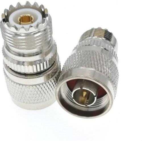 N Male To SO239 UHF Female Adapter For Yaesu FT-7800R FT-8900R FT-8800R