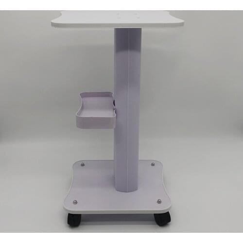 Beauty Equipment Double-layer Storage Rack Rolling Wheel Beauty Salon Household Trolley Cart Face Skin Care Tools