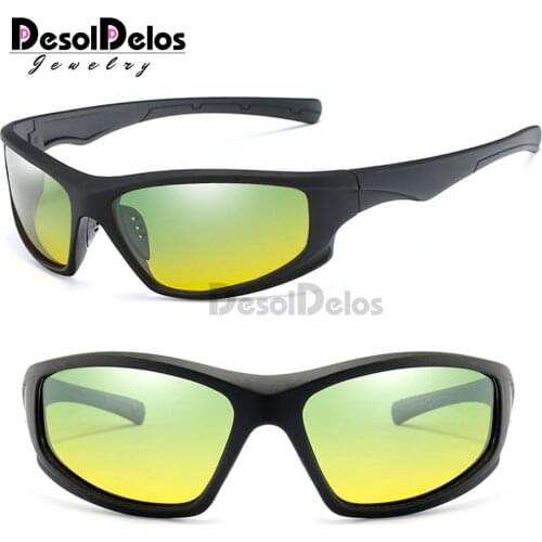 DD Polarized sunglasses Men Driving Day Night Glasses Male Anti-glare UV400 Eyewear Unisex Driver Glasses gafas oculos de sol
