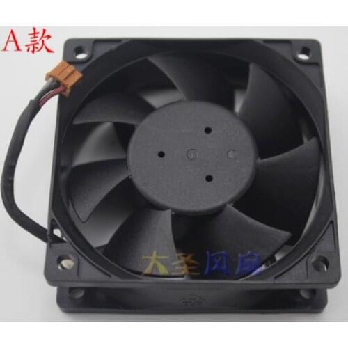 Original ADDA AD07012DX257600 AD08012UX257301 7025 8025 three-wire cooling fan