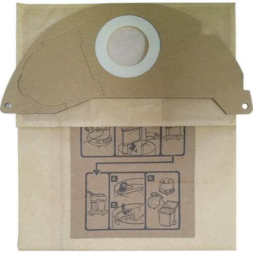 For Karcher A2004 WD2000 Filter Paper Bag Dust Bag 6.904-322.0
