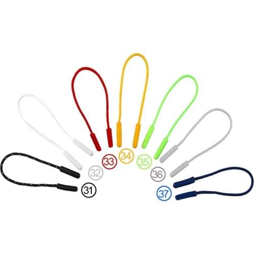 10pcs 14.5cm Zipper Pull Puller End Fit Rope Tag Replacement Clip for Zippers Jacket Tent Backpack Accessories Cloth Zip Cord