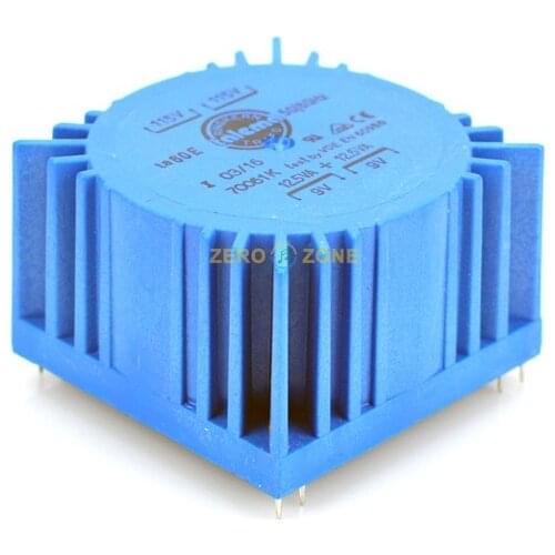 1pcs 25VA TALEMA Sealed Transformer 7V 9V 12V 15V 18V 22V for audio hifi amp/ DAC/ PSU Transformer