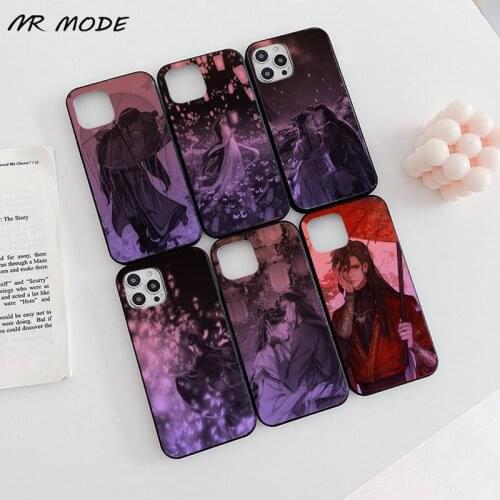 Tian guan ci fu anime Phone Case for iPhone 11 12 pro XS MAX 8 7 6 6S Plus X 5S SE 2020 XR Soft silicone Cover Funda Shell