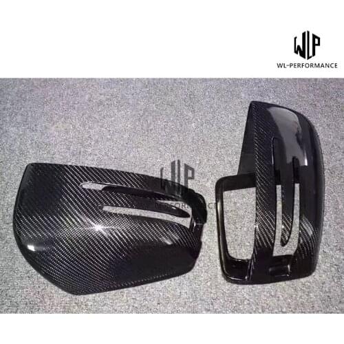W463 G CLASS G500 G55 Replacement carbon fiber rearview mirror cover for Mercedes Benz G CLASS W463 G55 Free shipping