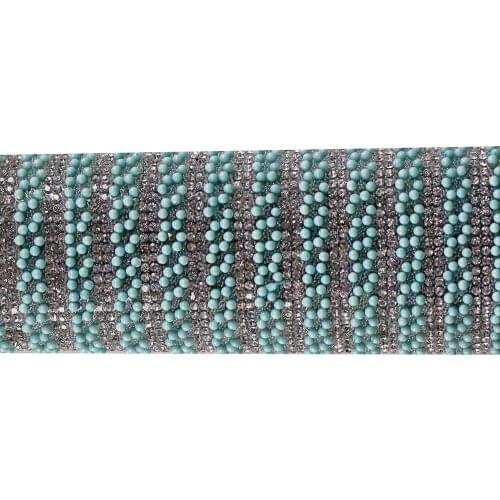 1Sheet Light Green Iron on Stickers Hot Fix Motif Rhinestone Strass Crystal Beaded Applique Accessories for Clothes Craft T2490