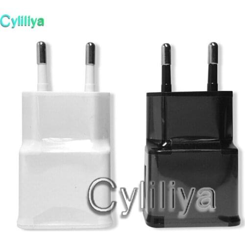 100pcs USB Wall Charger 5V 2A Home Travel adapter EU US Plug Charger AC Power Adapter for Samsung Galaxy S3 S4 S5