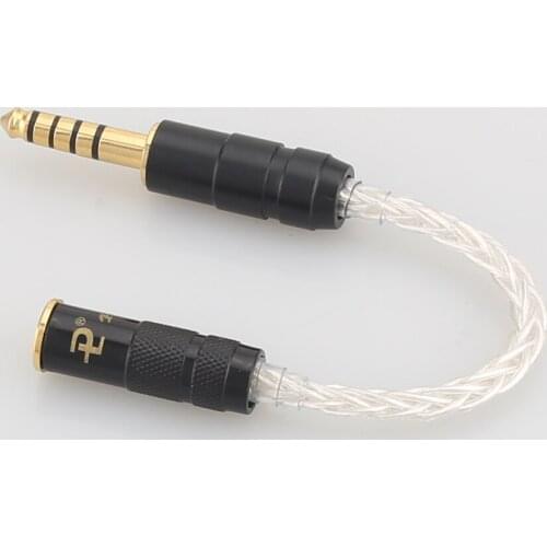Audiocrast 4.4MM(Male) to 3.5MM(Female) ZX300A Adapter for Sony NW-WM1Z/A4.4mm