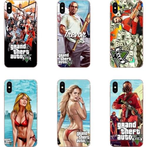 Cell Case Grand Theft Auto Gta Gta V For Huawei Honor Mate 20 p40 lite pro 10i 20i 8S lite Y9 Y7 Y5 Prime 2019 2018