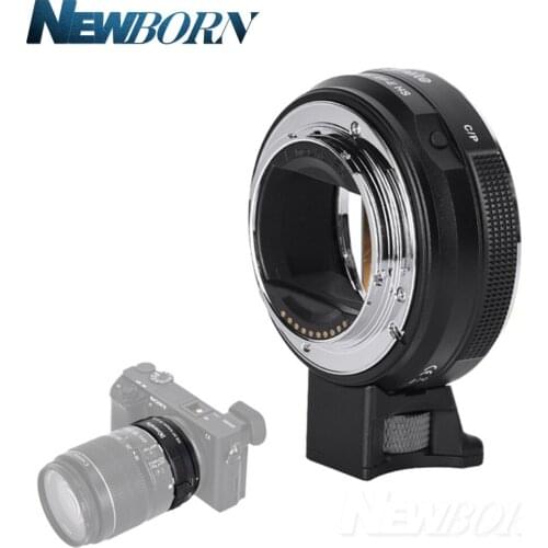 Commlite CM-EF-E HS Faster Auto Focus Lens Adapter for Canon EF/EF-S Lens to Sony E-Mount Camera A9 A7RIII A7 A6000 A6300 A6500