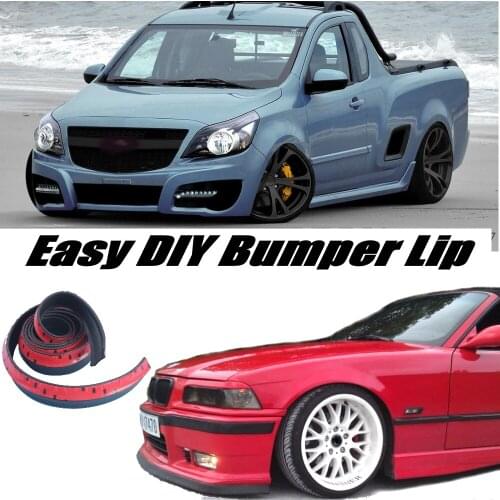 NOVOVISU Front Skirt Deflector Bumper Lip Lips For Chevrolet Montana Tornado Corsa Utility / Spoiler / Recommend Body Kit