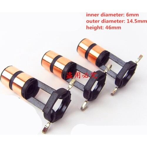 3pcs for Toyota Corolla Honda Accord Electric Power Generator Collector Copper Head Slip Ring Copper Ring