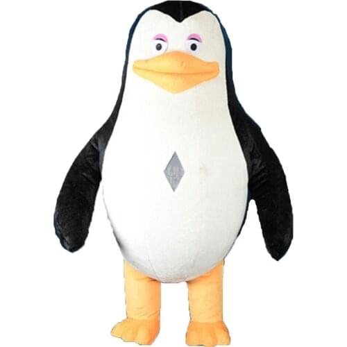 Giant Inflatable Penguin Mascot Costume Plush Suit Blow up Fancy Dress Full Body Carnival Costumes Halloween Outfit